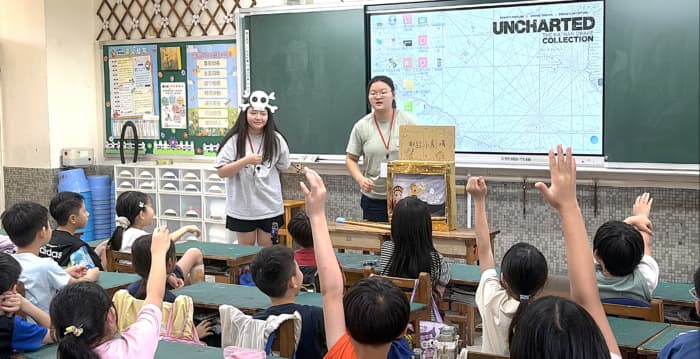 共创跨龄阅读新体验 元智大学元生国小“纸芝居西游记”