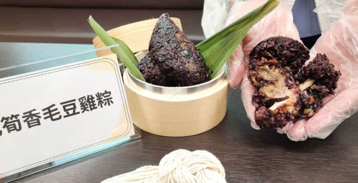 端午不“晕碳” 奇美医推在地混米粽