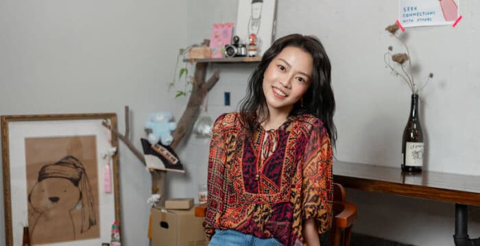 工作获周渝民支持 喻虹渊出门前与女儿互相打气