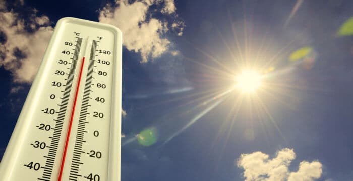 美西遭遇罕见“热穹顶” 最高达46°C