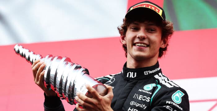 F1比利时站：19岁小将安东内利夺赛季第六冠