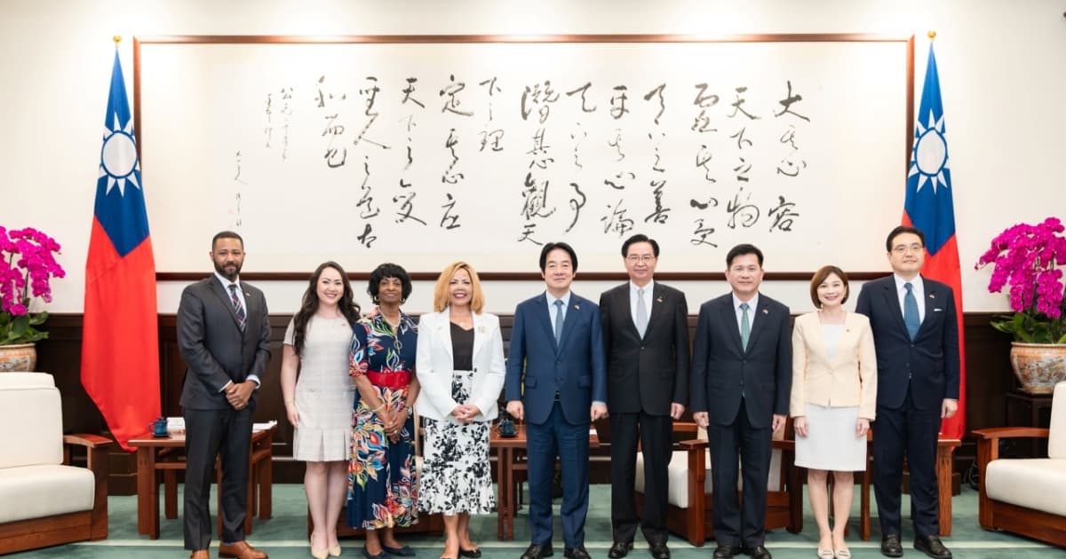 賴清德接見美眾議院訪團 望未來共促科技發展