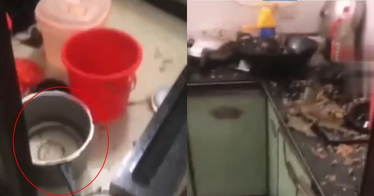 恐怖！廣東女用高壓鍋煮粽子突爆炸 炸毀廚房（視頻）