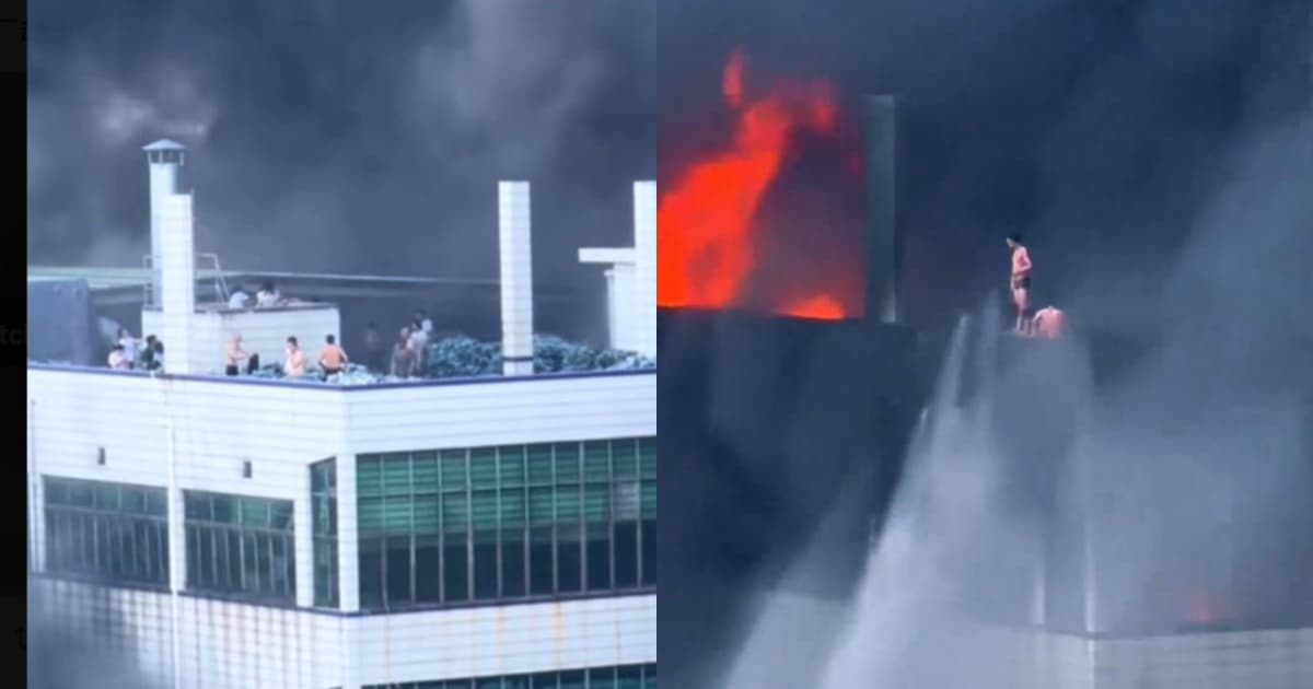 目擊者：福建火災鞋廠樓頂蓄水池撈出多具遺體