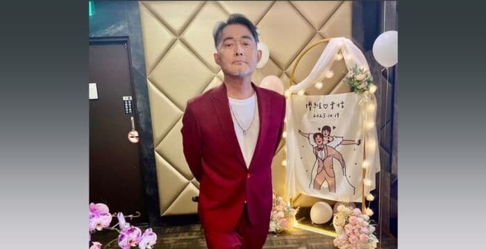 烈日下拍动作戏 58岁江国宾叹肌耐力大不如前