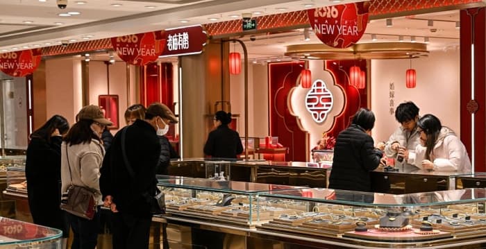 金价回落 大陆黄金市场冷热不一