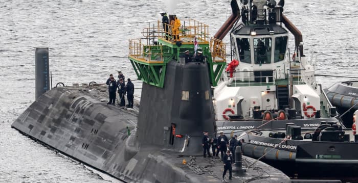 无一核潜艇可以部署 英国陷防务真空