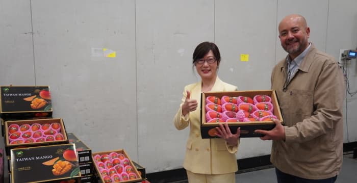 台湾芒果首次进军法国市场 获赞品质顶级