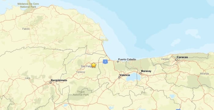 委内瑞拉沿海遭遇7.1级强震 美发海啸预警