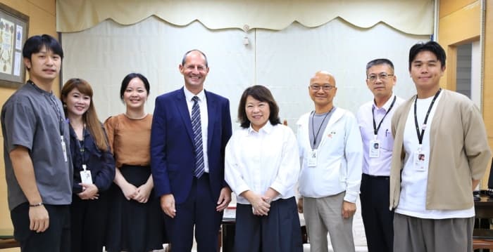 欧洲经贸办事处处长谷力哲 正式拜会嘉义市