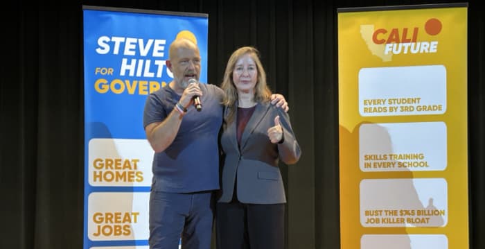 加州州长候选人Steve Hilton吁重建常识治理 承诺改革教育、减税松绑法规