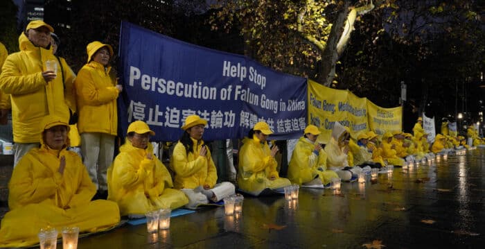 法轮功反迫害27周年纪念 悉尼民众声援支持