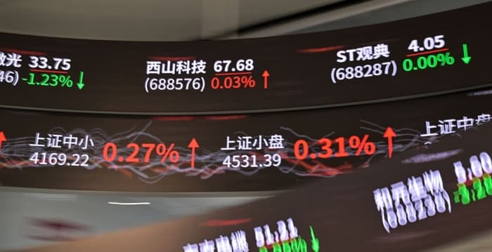 A股电子和通信股重挫 一周净流出逾1600亿