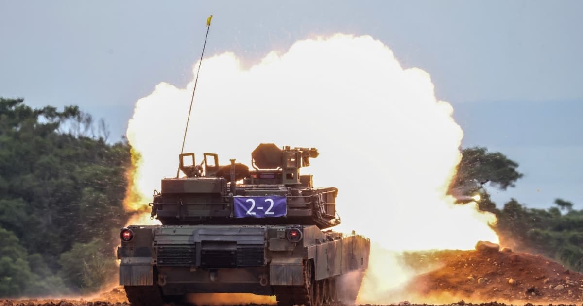 台軍備戰操演第4天 M1A2T戰車首次出動