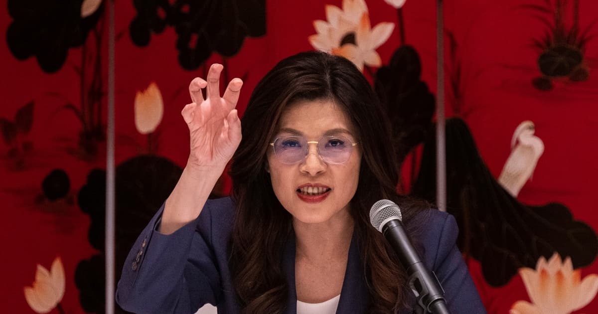 美媒:鄭麗文訪美遭冷遇 阻擾國防預算令美方不滿