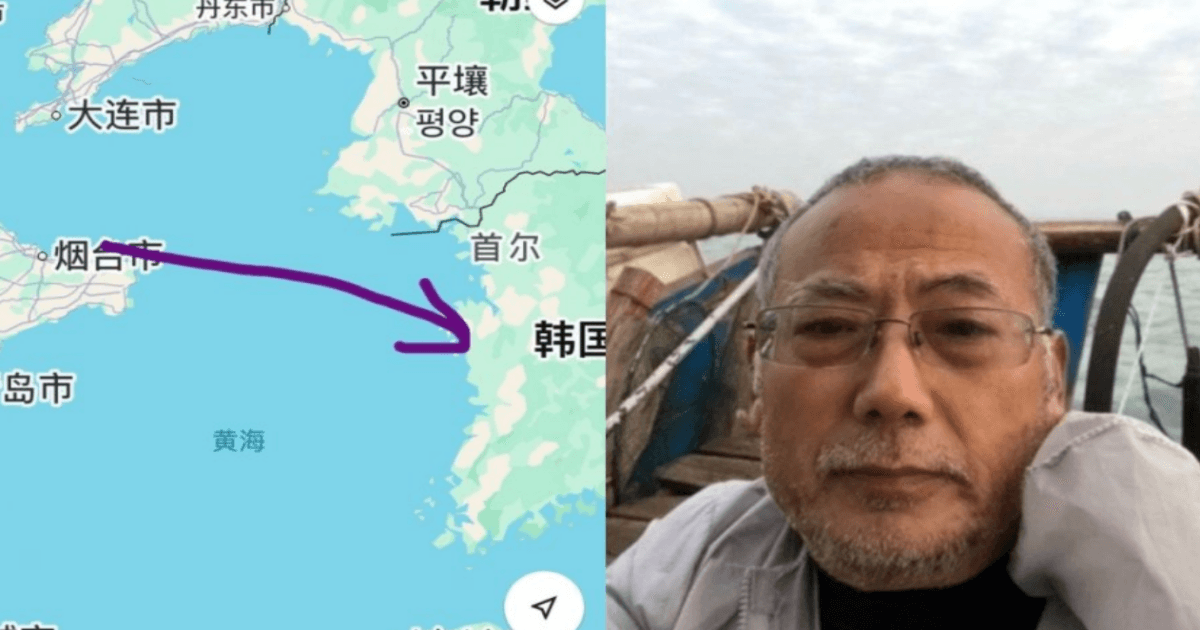 3次逃离中国失败 董广平乘橡皮艇偷渡韩国