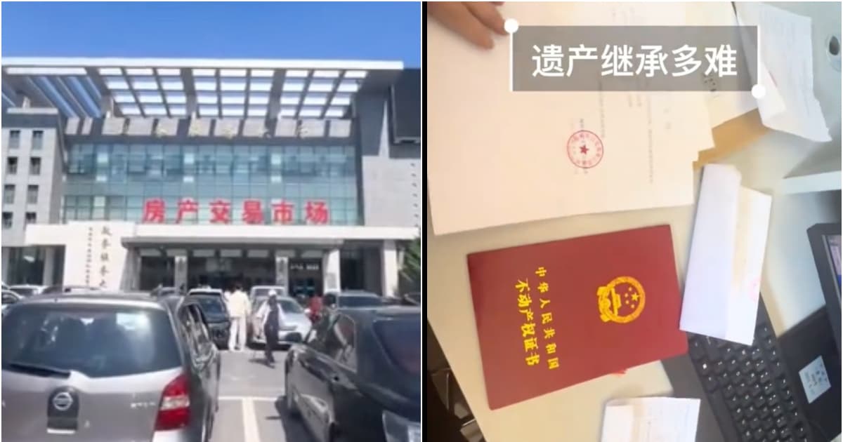 中国独生子女继承遗产有多难?网友:惊掉下巴(视频)