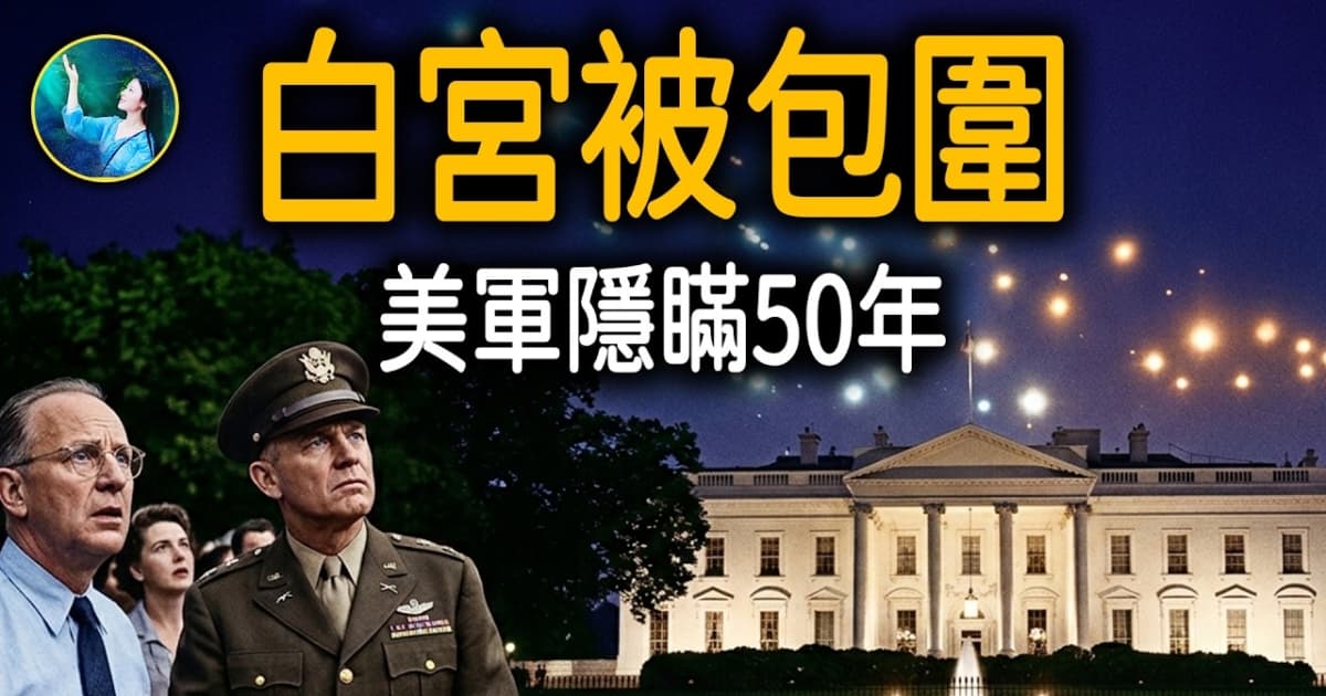 【未解之謎】白宮驚魂夜 美軍隱瞞50年的UFO黑幕