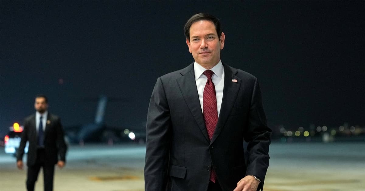 盧比奧出訪中東 關注地區和平與穩定