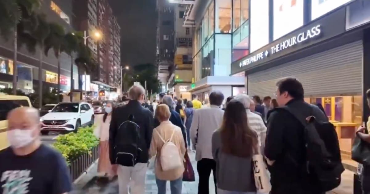 中國博主發布香港「倒退片」 引發共鳴(視頻)