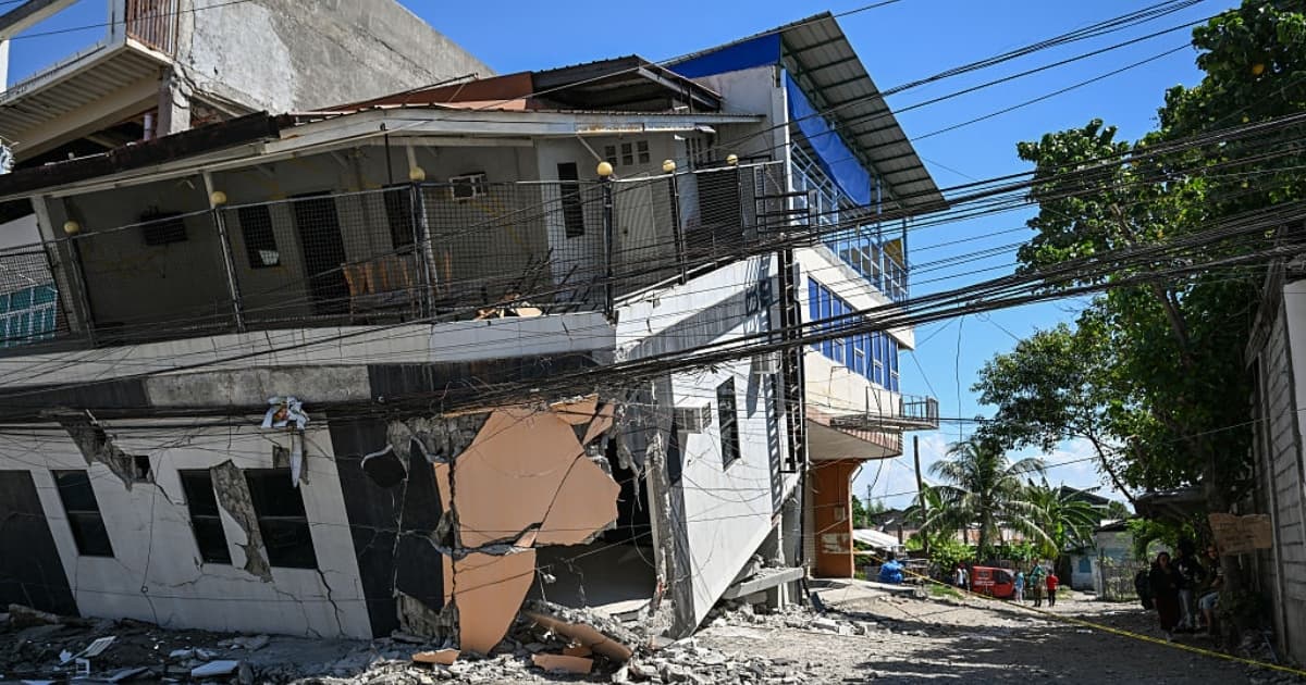 菲律賓發生6.6級地震 暫無傷亡