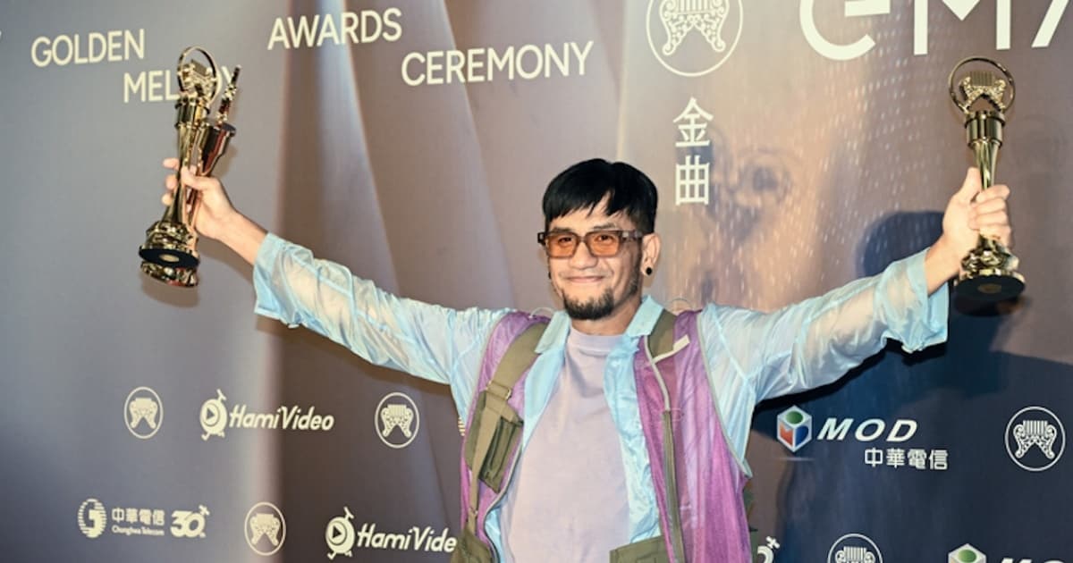 張震嶽首獲金曲歌王:善心比成功更重要