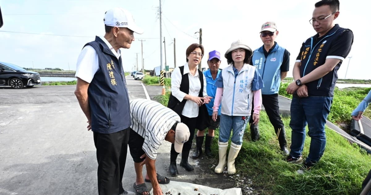 豪雨釀災8公頃文蛤9成死亡 農民欲哭無淚