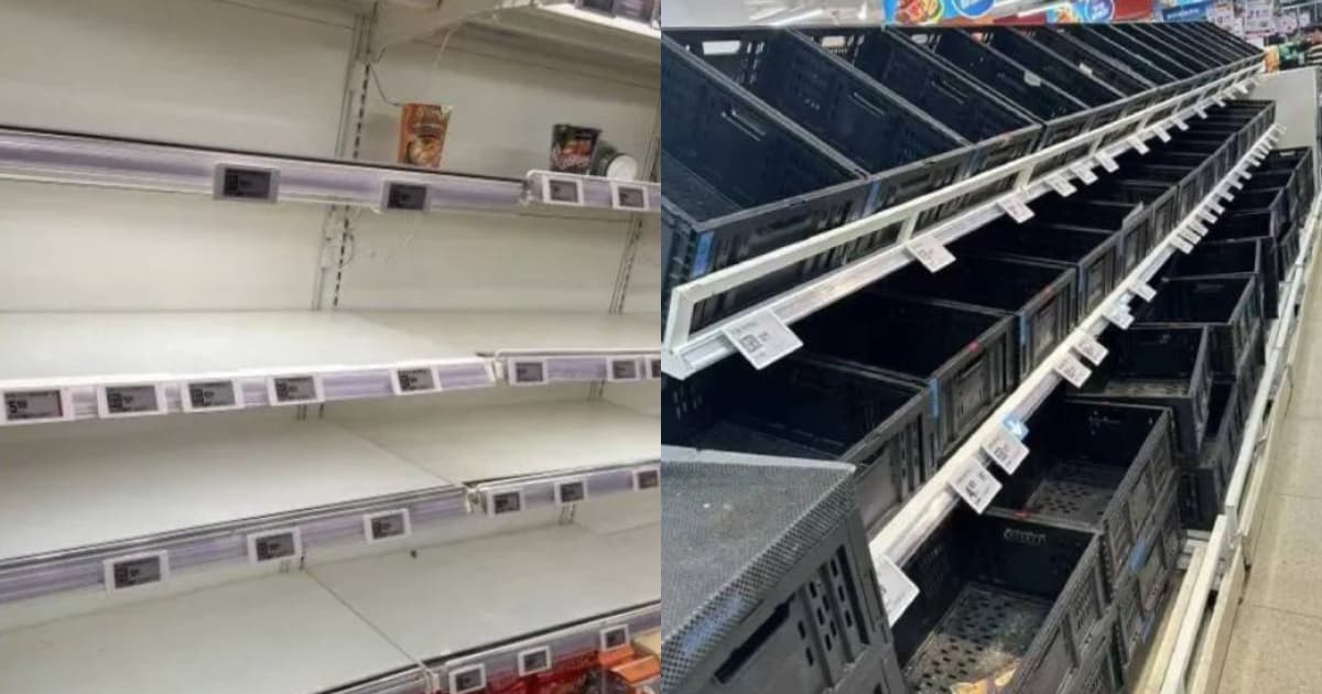 颱風巴威逼近中國 杭州現搶購潮 超市貨架清空
