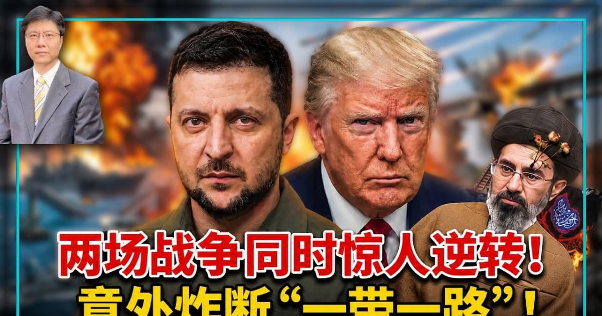 【傑森視角】兩場戰爭同時驚人逆轉 意外炸斷「一帶一路」