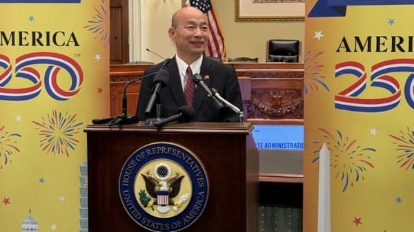 韩国瑜访团会美战争部与白宫官员 美方重申对台承诺不变(图)