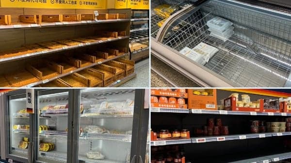 强台风“巴威”要来 上海浙江福建民众惊慌囤货搬空超市(组图)